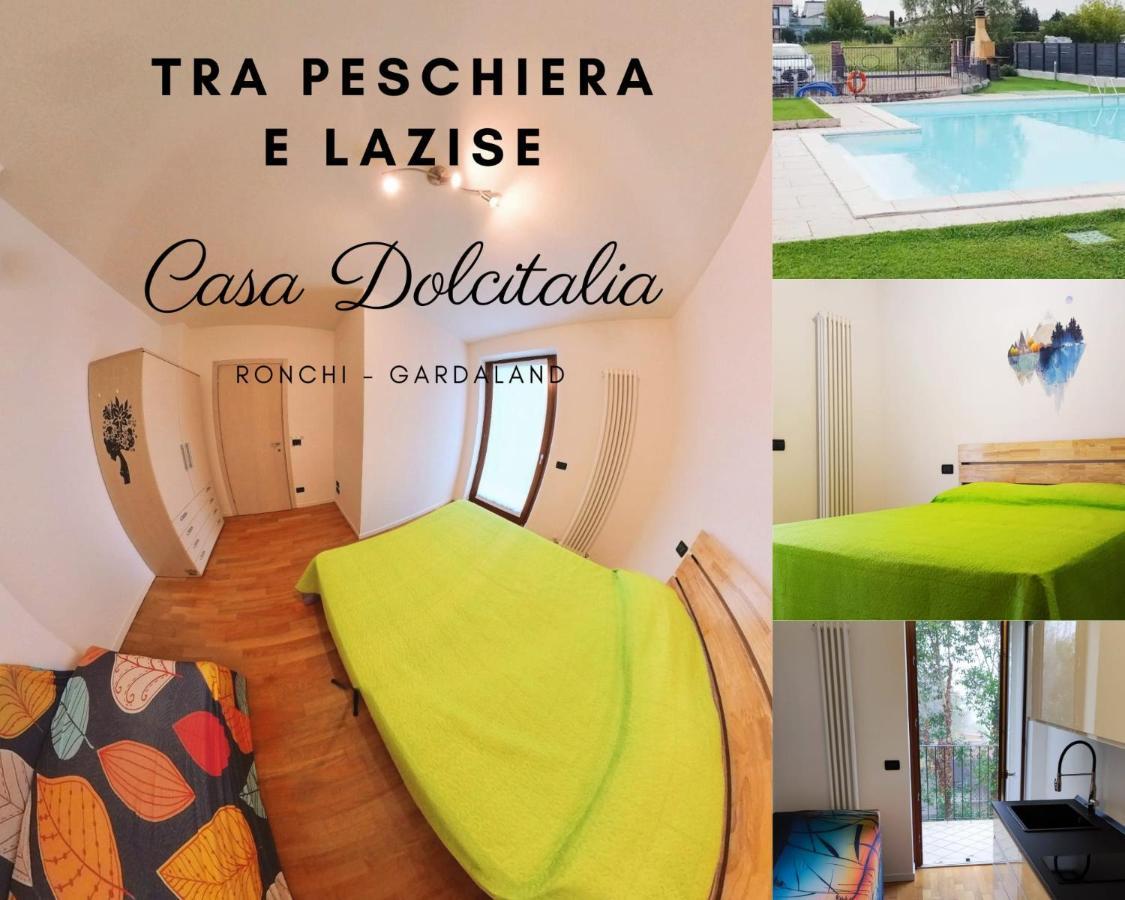 Apartament Casa Dolcitalia A Gardaland Con Piscina Ronchi  Zewnętrze zdjęcie
